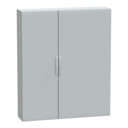 Schneider Electric PanelSeT Series Fibreglass Reinforced Polyester 2-Door Floor Standing Enclosure, Plain Door, IP65 320