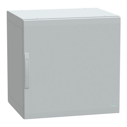 Schneider Electric PanelSeT Series Fibreglass Reinforced Polyester 1-Door Floor Standing Enclosure, Plain Door, IP65 620