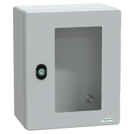 Schneider Electric PanelSeT Series Fibreglass Reinforced Polyester Wall Box, IP66 Transparent Door, 308 mm x 255 mm x