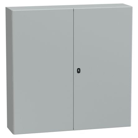 Schneider Electric PanelSeT S3D Series Steel Wall Box, IP55, 1200 mm x 1200 mm x 300 mm
