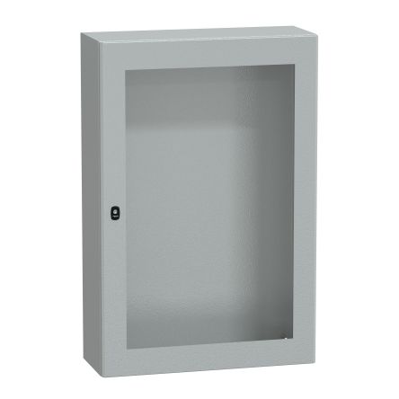 Schneider Electric PanelSeT S3D Series Grey Steel Enclosure, IP66, IK08 Flanged 1200 mm, 300 mm, 800 mm