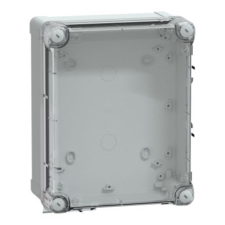 Schneider Electric PanelSeT Series Grey ABS General Purpose Enclosure, IP66, IK07 241 mm, 107 mm, 194 mm