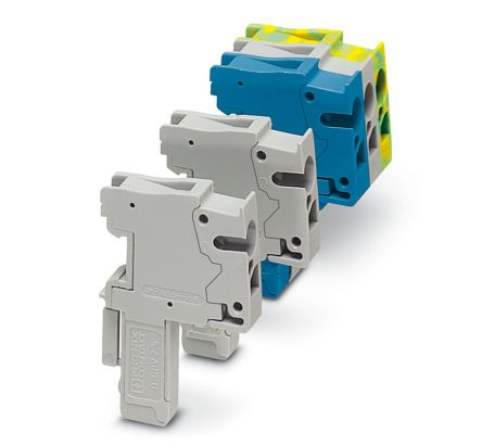 Phoenix Contact SPV Series Terminal Plug, 1-Way, 12AWG, 28 AWG Wire, 24A Spring Cage