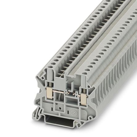 Phoenix Contact UT Series Feed Through Terminal Block, 2-Way, 500mA Screw