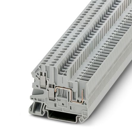 Phoenix Contact UT Series Feed Through Terminal Block, 3-Way, 24A Screw