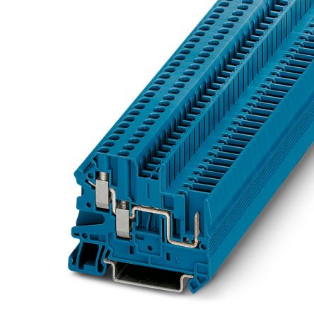 Phoenix Contact UT Series Feed Through Terminal Block, 3-Way, 24A Screw