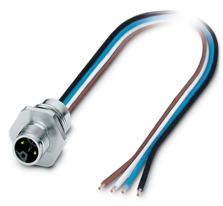 Phoenix Contact Power Connector, Male, IP67, 1425 Series