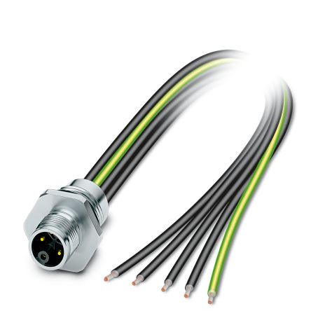 Phoenix Contact Power Connector, Front, IP67, 1425 Series