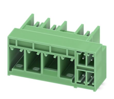 Phoenix Contact PCH 6 Series Pluggable Terminal Block, 7-Contact, 7.62 mm Pitch, 1 Row, 1717119