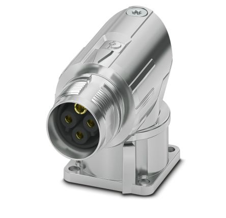 Phoenix Contact Circular Connector, 4 Contacts, Front, M17 Connector, Socket, Female, IP66, IP68, M17 PRO Series