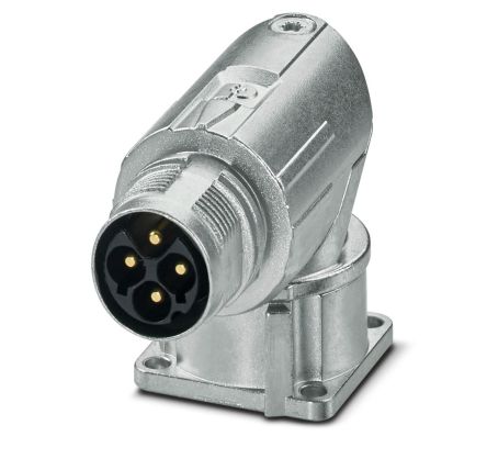 Phoenix Contact Circular Connector, 4 Contacts, Front, M17 Connector, Plug, Male, IP66, IP68, M17 PRO Series