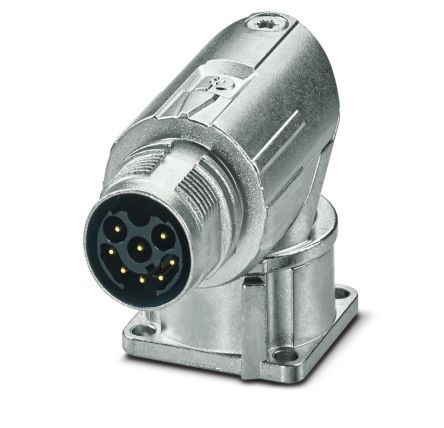 Phoenix Contact Circular Connector, 8 Contacts, Front, M17 Connector, Plug, Male, IP66, IP68, M17 PRO Series