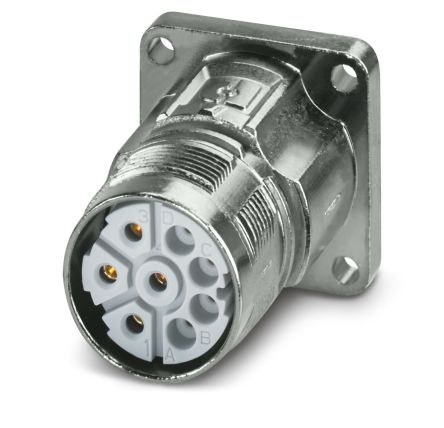 Phoenix Contact Circular Connector, 8 Contacts, Front, M23 Connector, Socket, Female, IP67, M23 PRO Series
