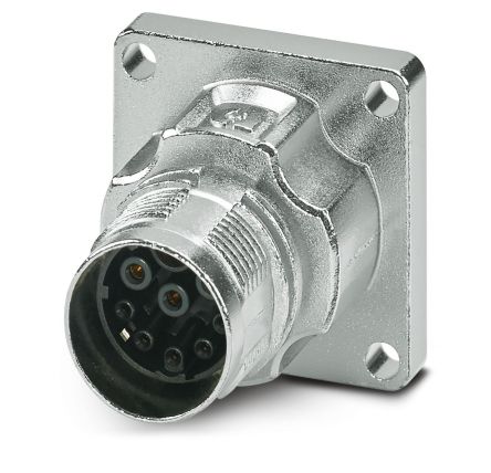 Phoenix Contact Circular Connector, 9 Contacts, Front, M17 Connector, Socket, Female, IP66, IP68, M17 PRO Series