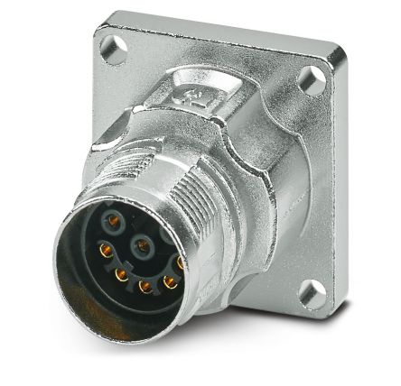 Phoenix Contact Circular Connector, 8 Contacts, Front, M17 Connector, Socket, Female, IP66, IP68, M17 PRO Series
