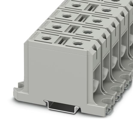 Phoenix Contact 1086475 UBAL 95 Series High Current Connector Grey, 16mm², 1-Level, Screw