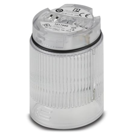Phoenix Contact PSD Series Clear Flashing Light Element, LED Bulb 24V, DC, IP65