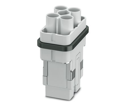 Phoenix Contact HC-COM-Q4/2-I-AT/PT-M Series Contact Insert, 6-Contact, 3 Row, 1079558