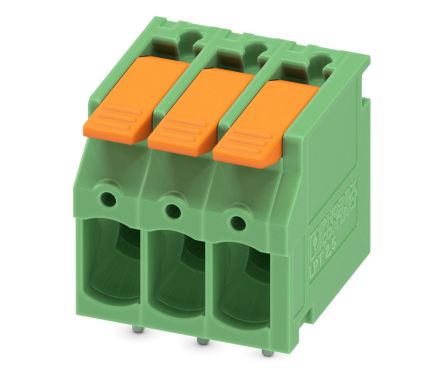Phoenix Contact LPT Series PCB Terminal Block, 3-Contact, 5 mm Pitch, 1 Row