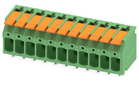 Phoenix Contact LPT Series PCB Terminal Block, 11-Contact, 5 mm Pitch, 1 Row