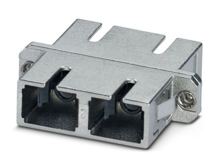 Phoenix Contact 1208083 SC Multimode Fibre Optic Adapter, 0.2dB Insertion Loss