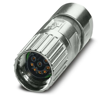Phoenix Contact Circular Connector, 8 Contacts, Cable, M17 Connector, Socket, Female, IP67, IP68, M17 PRO Series