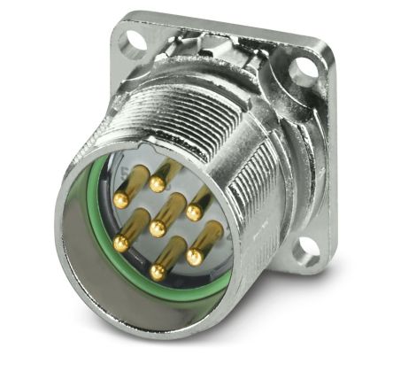Phoenix Contact Circular Connector, 7 Contacts, Front, M23 Connector, Plug, Male, IP67, M23 PRO Series