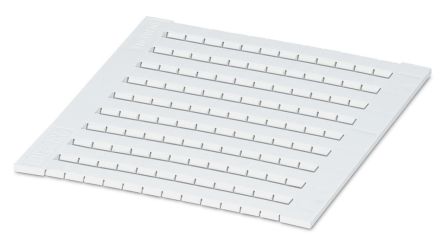 Phoenix Contact, ZBFM 5 CUS Marker Sheet for use with Terminal Block