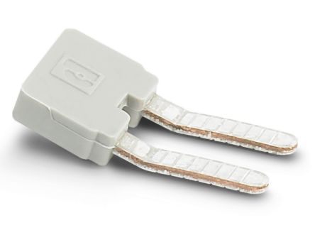 Phoenix Contact, EBP 2- 5 (VPE 500) Polyamide Insertion Bridge for use with Connectors with 5 mm or 5.08 mm Pitch