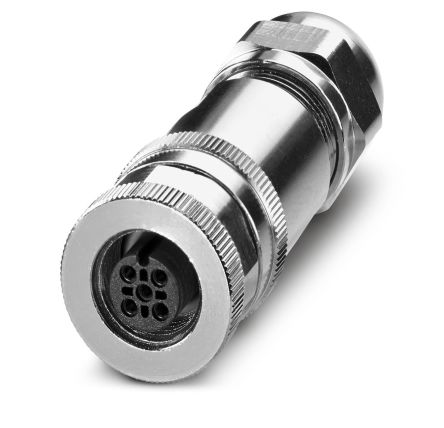 Phoenix Contact Circular Connector, 5 Contacts, M12 Connector, Socket, Female, IP67, SACC Series