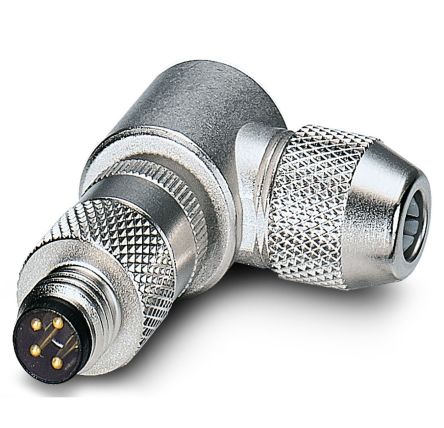Phoenix Contact Circular Connector, 4 Contacts, M8 Connector, Plug, IP67
