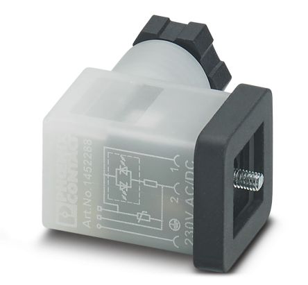Phoenix Contact Solenoid Valve Connector, 1452291