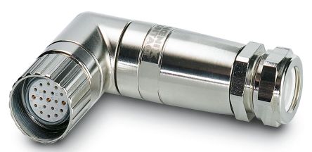 Phoenix Contact Circular Connector, 19 Contacts, Front, M23 Connector, Socket, Female, IP67, RC Series