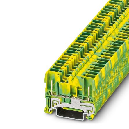Phoenix Contact 3042146 CLIPLINE Complete Series Terminal Block Yellow, 0.08mm², 4 mm², 1-Level, Plug-In