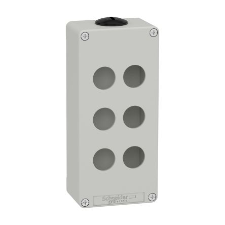 Schneider Electric Harmony Series Grey Metal General Purpose Enclosure, IP65, IK07 175 mm, 80 mm, 80 mm