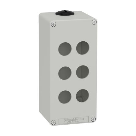 Schneider Electric Harmony Series Grey Metal General Purpose Enclosure, IP65, IK07 175 mm, 80 mm, 80 mm