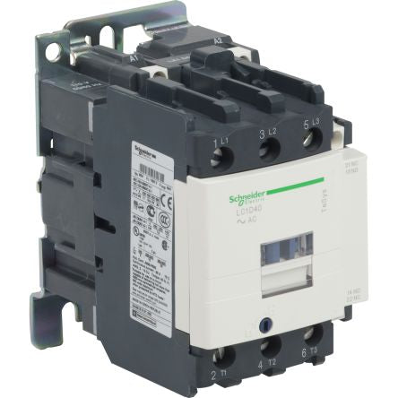 Schneider Electric TeSyS D Contactor, 230V ac Coil, 3-Pole, 40 A, 22 kW, 1 NO/1 NC, 1kV
