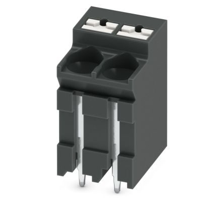 Phoenix Contact PCB Terminal Block, 2-Contact, 5 mm Pitch, Solder, 1 Row