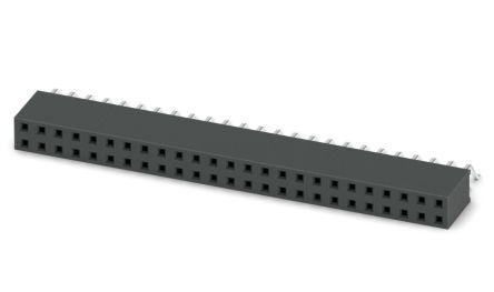 Phoenix Contact 54D/50-SH-0-BT, FQ 2 Series Surface Socket Strip, 2 Row, 2.54 mm Pitch Surface Mount