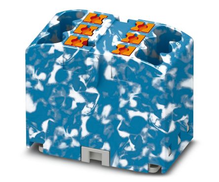 Phoenix Contact Distribution Block, 450V, 24A, Blue, White