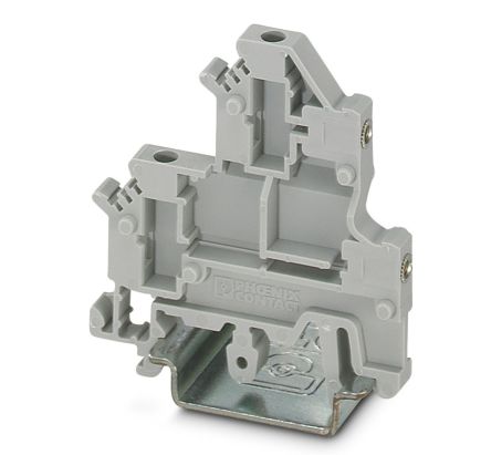 Phoenix Contact 1785832 UKK 3-MSTB-5.08-F Series Double Level Terminal Block Grey, 0.2mm², 2-Level, Screw