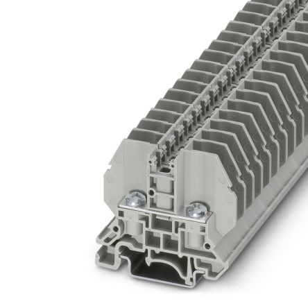 Phoenix Contact 3058127 RSC4 Series Terminal Block Grey, 4mm², 1-Level, Bolt