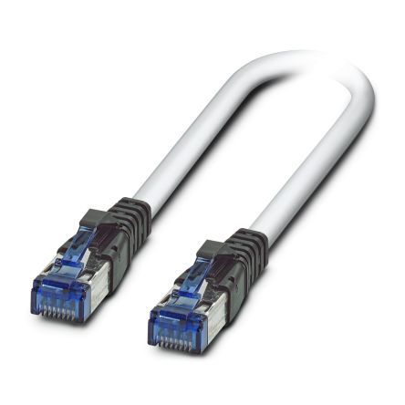 Phoenix Contact FL, 2 m Cat6 Patch cable, Shielded Screened Light Steel Sheath