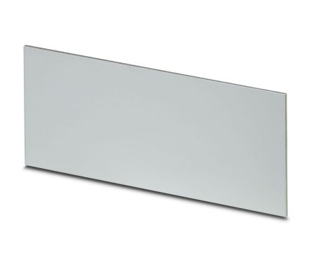 Phoenix Contact UM-ALU Series Aluminium Front Plate for Use with UM-ALU 4-..COVER PA.. Lateral Elements 2 mm x 61.3 mm x