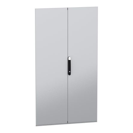 Schneider Electric PanelSeT SFN Kit Series Lockable Sheet Steel RAL 7035 Double Door, 1766 mm H, 969mm W, 26 mm D, 1766