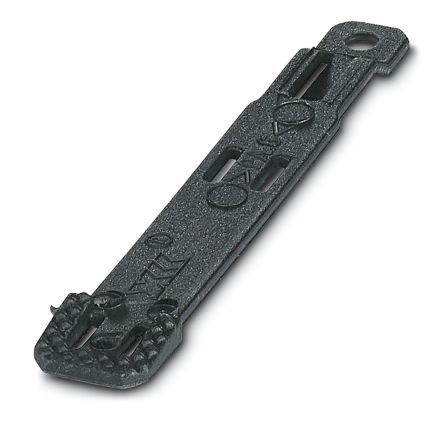 Phoenix Contact 0826530 Cable Marker Carrier, Black, 136 mm Cable, 16 mm Cable, 0826530