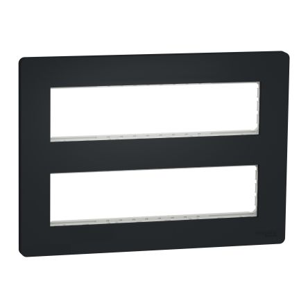 Schneider Electric Anthracite, 2 Gang, Unica