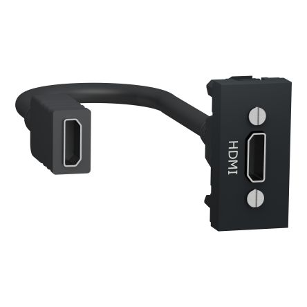 Schneider Electric, Unica IP2XC Anthracite Light Switch