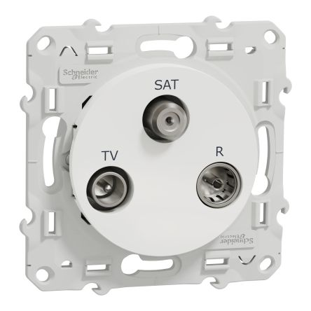 Schneider Electric White, 1 Gang, Odace 2011