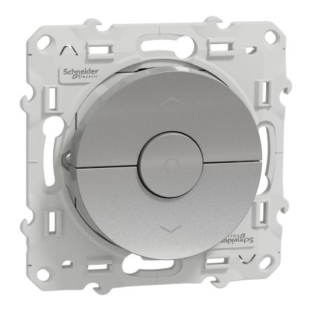 Schneider Electric Grey, 3 Gang, Odace 2011